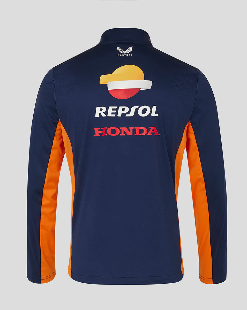 Unisex Honda HRC Repsol Softshell Jacket - Black Iris – Fan Merch