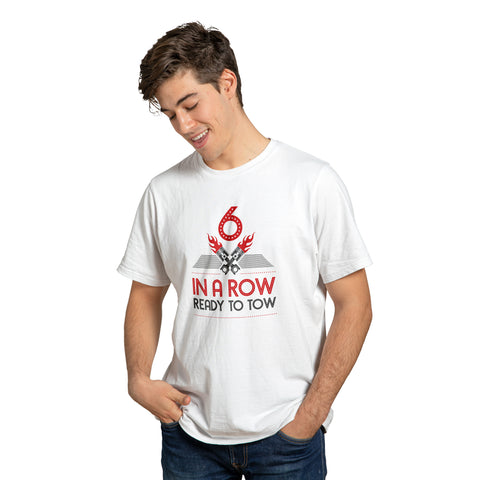 6 in a Row Ready to Tow T-Shirt (Flames)