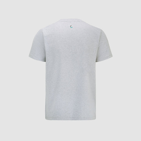 Mercedes-AMG Petronas Large Logo T-Shirt - Grey