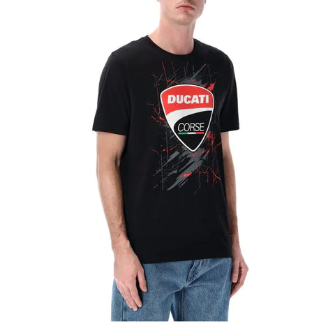 Man t-shirt Ducati Corse - Scratched logo