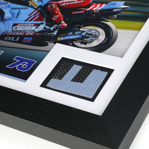 Alex Marquez MotoGP™ Used Leathers & Photo - Thai GP - Limited Edition of 73