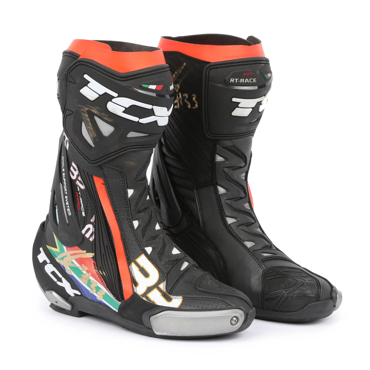 Brad Binder Signed 2024 Red Bull KTM Factory Racing Boots – 2024 Qatar ...
