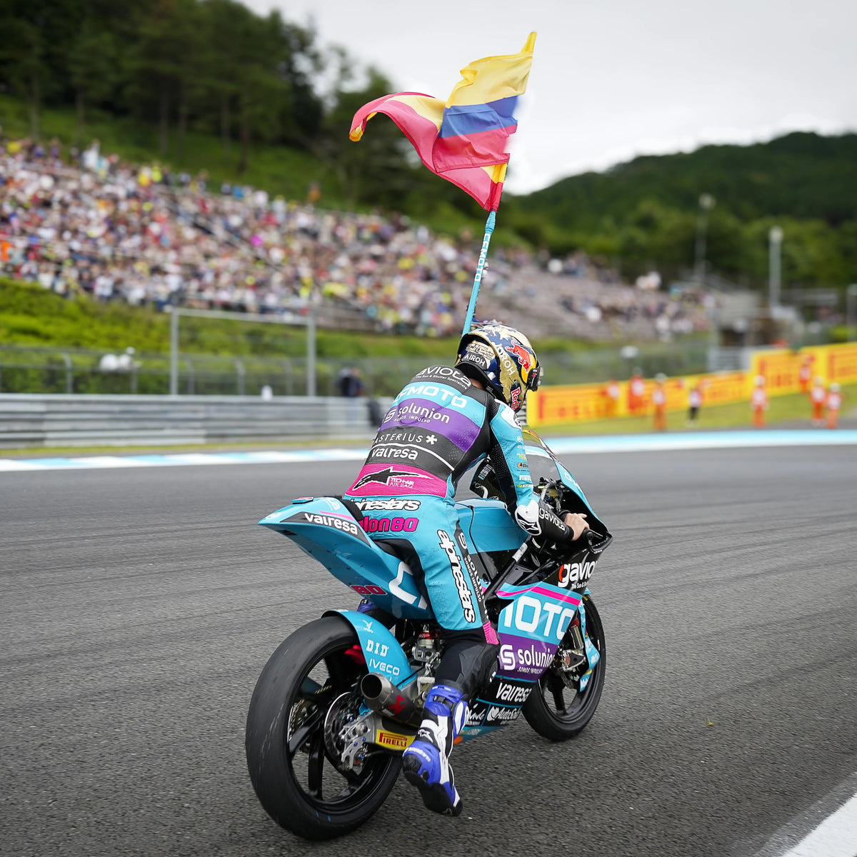 David Alonso 2024 CFMOTO Aspar Team Season Used Championship Winning B ...