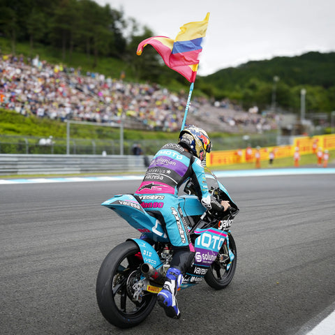 David Alonso 2024 CFMOTO Aspar Team Season Used Championship Winning Bike Moto3 - Fairing In Acrylic