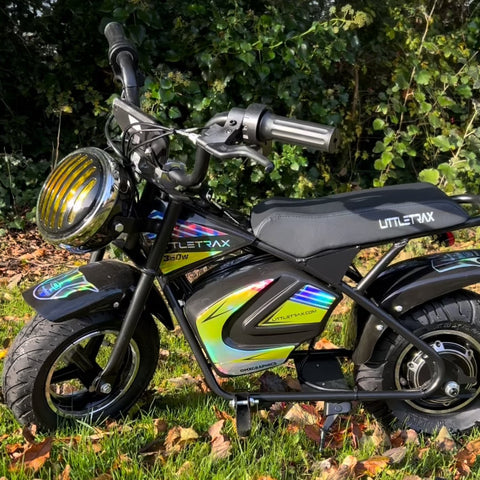 Littletrax 350W Kids Electric Bike – Ages 3 to 12+ ride on motorbike