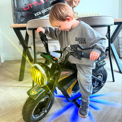 Littletrax 350W Kids Electric Bike – Ages 3 to 12+ ride on motorbike