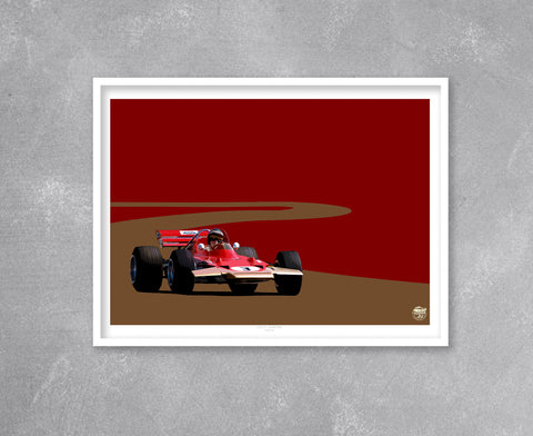 Jochen Rindt Lotus 72 F1 Print