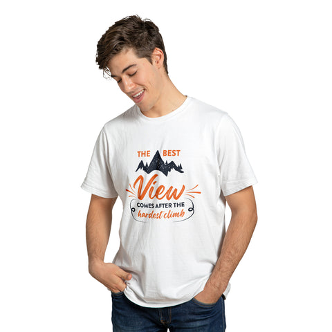 Hardest Climb T-Shirt (Orange)