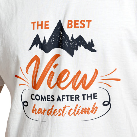 Hardest Climb T-Shirt (Orange)