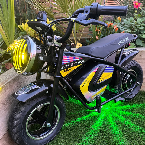 Littletrax 350W Kids Electric Bike – Ages 3 to 12+ ride on motorbike