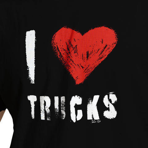 I Love Trucks T-Shirt