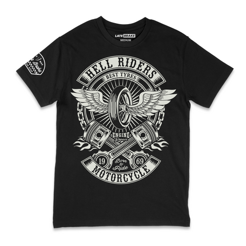 Hell Riders Winged T-Shirt