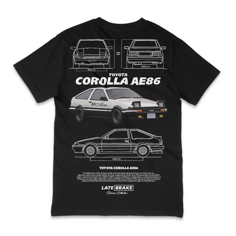 Corolla AE86 Drivers Collective T-Shirt