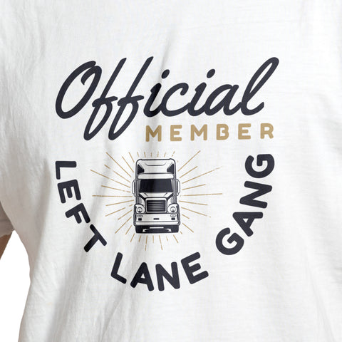 Official Member Left Lane Gang T-Shirt