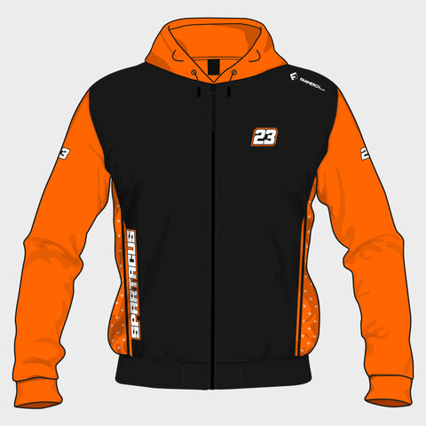 Marcus Simpson - Spartacus Soft Shell Jacket (Orange and Black)