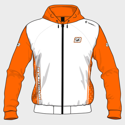 Marcus Simpson - Spartacus Soft Shell Jacket (Orange and White)