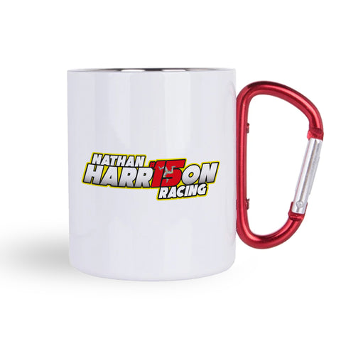 Nathan Harrison Racing Carabiner Clip Mug