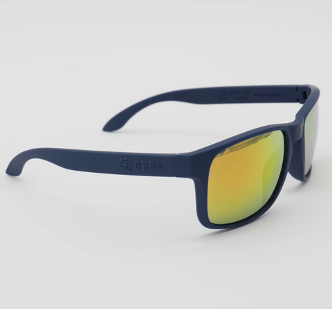 ORDA Chromo Vue Orange / Red Mirrored Navy Jesse Jude Sunglasses