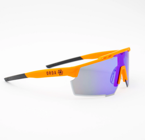 ORDA Revo Chromo Vue Mirrored Blue - Revo Orange Benni Sunglasses