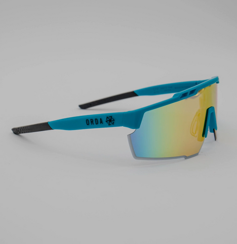 ORDA Revo Chromo Vue Mirrored Red / Orange - Revo Blue Benni Sunglasses