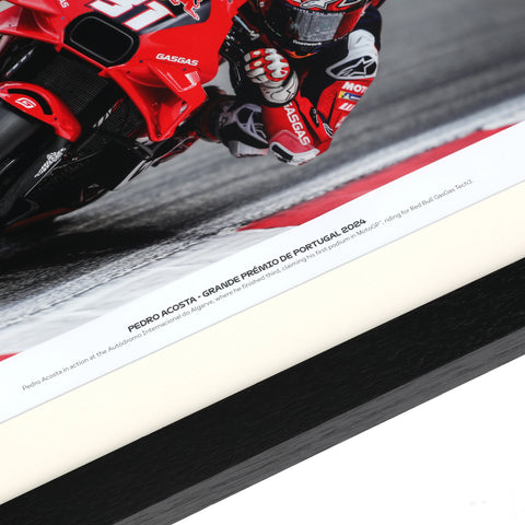 Pedro Acosta Signed Photo - 'First of Many' - Limited Edition - Only 37 Available Worldwide - Portuguese GP