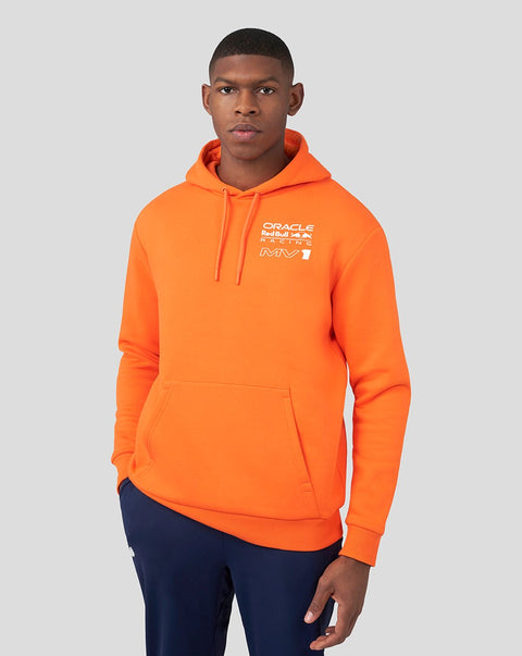 REDBULL - FANWEAR - CORE DRIVER MAX VERSTAPPEN HOODIE ORANGE