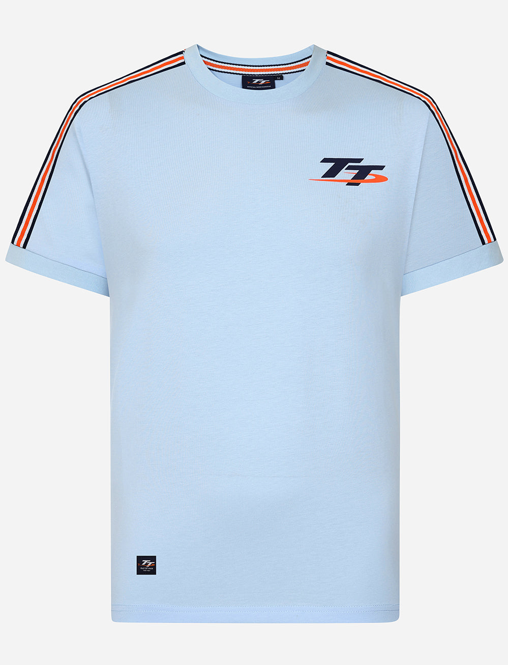 Maglietta Isle Of Man TT – Girocollo In Cotone, Stampa Corsa, Vestibilità Comfort