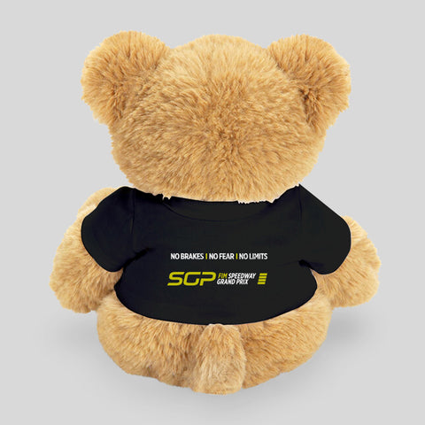 Speedway GP Teddy Bear - Yellow Geometric design