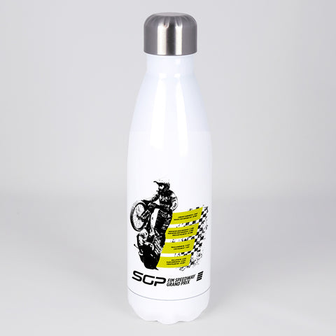 Speedway GP Water Bottle - Calendar Design
