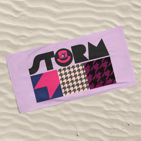 Storm Stacey Beach Towel