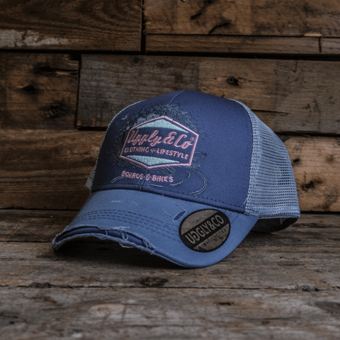 Purple Surf Diamond Cap