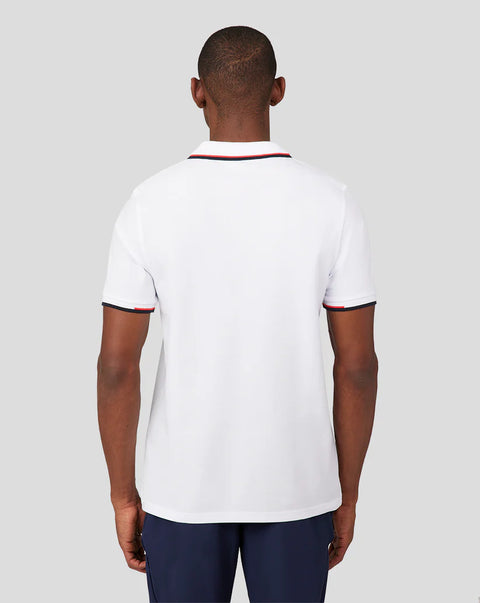 Oracle Red Bull Racing Unisex Core Polo - White