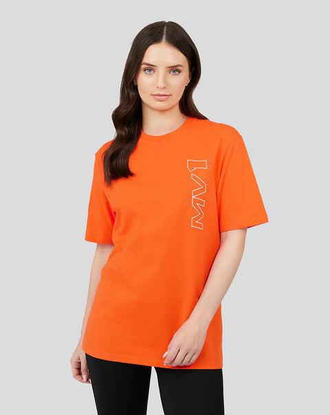 Oracle Red Bull Racing Unisex Driver Max Verstappen T-Shirt - Exotic Orange