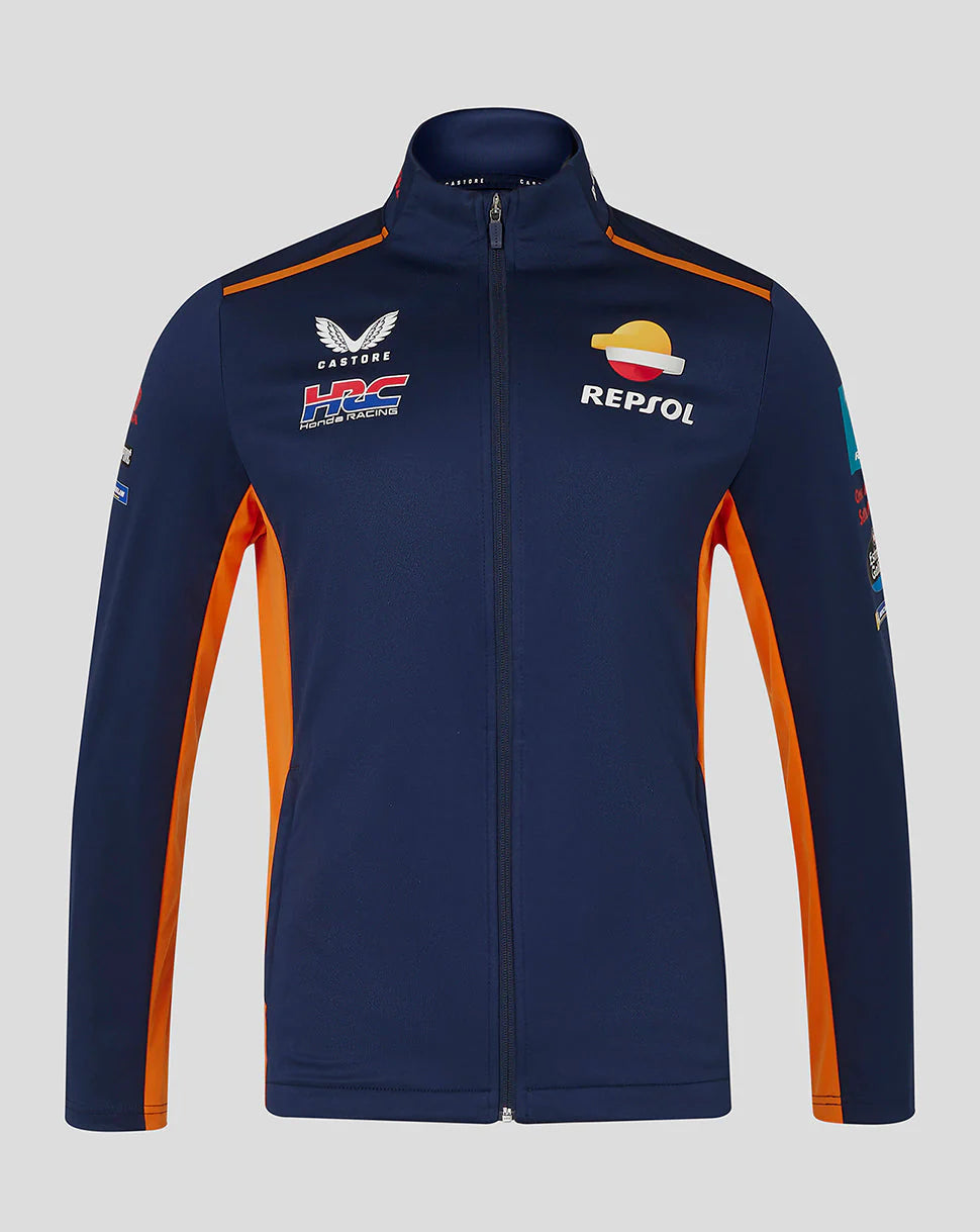 Unisex Honda HRC Repsol Softshell Jacket - Black Iris – Fan Merch