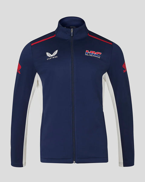 Unisex Honda HRC Softshell Jacket - Black Red