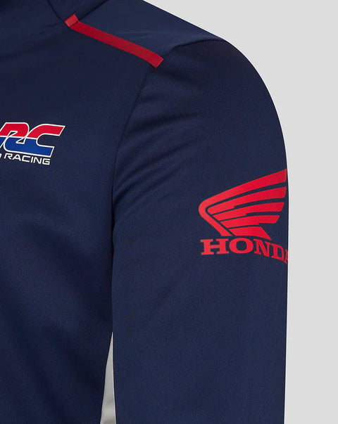 Unisex Honda HRC Softshell Jacket - Black Red