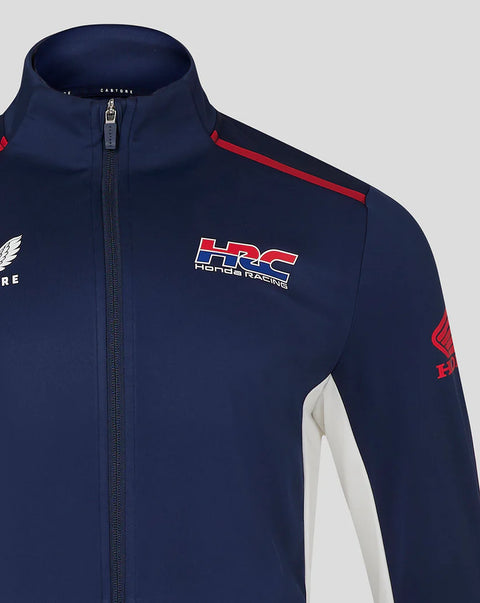 Unisex Honda HRC Softshell Jacket - Black Red