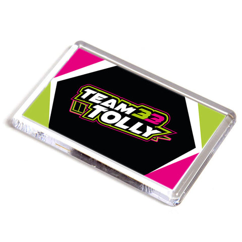 Team Tolly Fridge Magnet