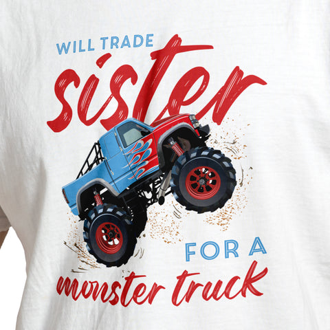 Will Trade Sister for a Monster Truck T-Shirt
