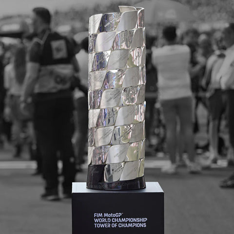 Marc Marquez MotoGP™ 2013 Honda MotoGP Team Signed Replica Trophy Champion Piece