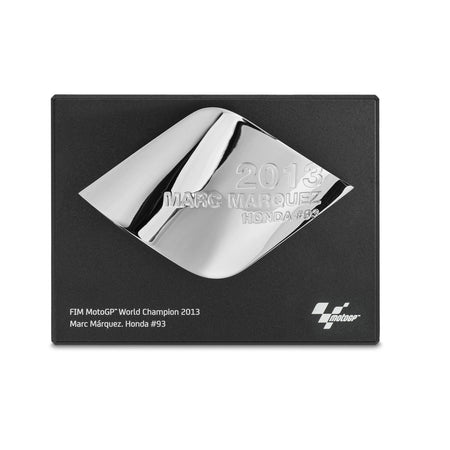 Marc Marquez MotoGP™ 2013 Honda MotoGP Team Signed Replica Trophy Champion Piece