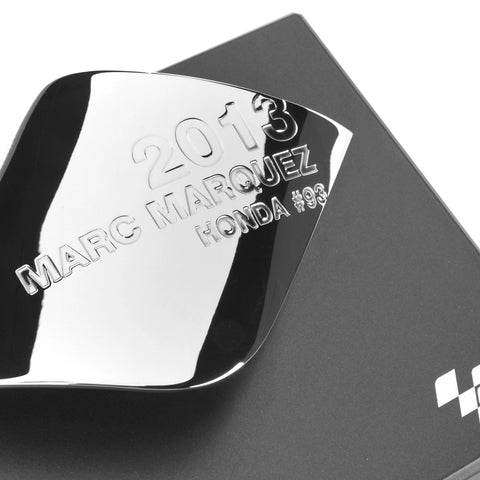 Marc Marquez MotoGP™ 2013 Honda MotoGP Team Signed Replica Trophy Champion Piece
