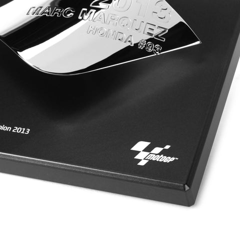 Marc Marquez MotoGP™ 2013 Honda MotoGP Team Signed Replica Trophy Champion Piece