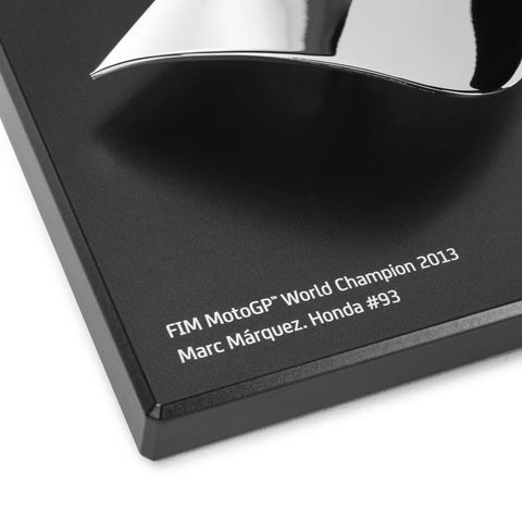 Marc Marquez MotoGP™ 2013 Honda MotoGP Team Signed Replica Trophy Champion Piece