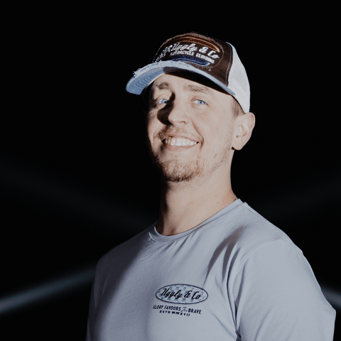 Dusty Blue Flattrack Cap