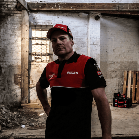Milwaukee Tools x Ducati Polo Shirt [Team Wear] (Fan Merch)