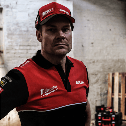 Milwaukee Tools x Ducati Polo Shirt [Team Wear] (Fan Merch)