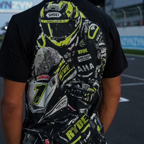 Kyle Ryde Black Graphic T-Shirt