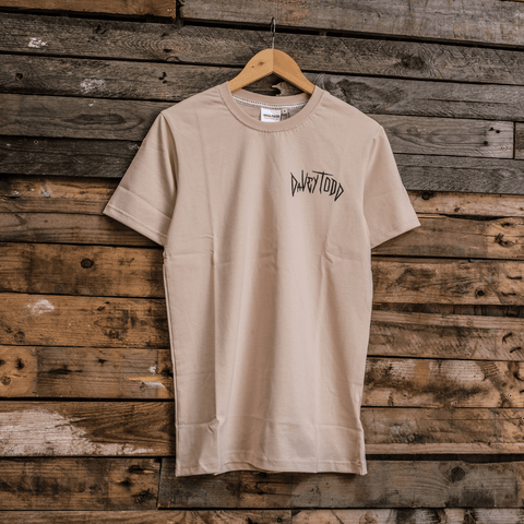 Davey Todd ‘Lightning Bolt’ Beige Tee