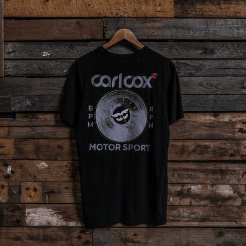 Carl Cox Motorsport Black BPM x RPM Tee